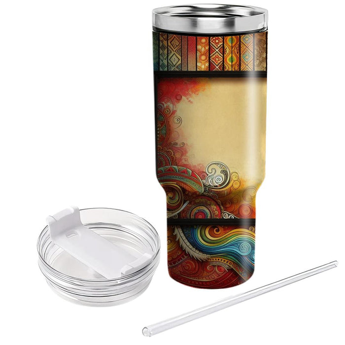 Tapestry Of Unity - A Festival Of Cultures  Custom Tumblers