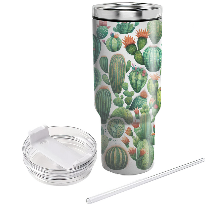 Whimsical Cactus Patterns  Custom Tumblers