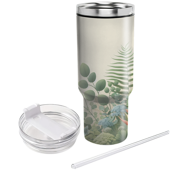 Botanical Garden Escape  Custom Tumblers