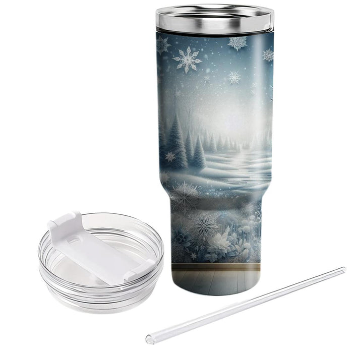 Winter Snowy Bliss  Travel Tumblers