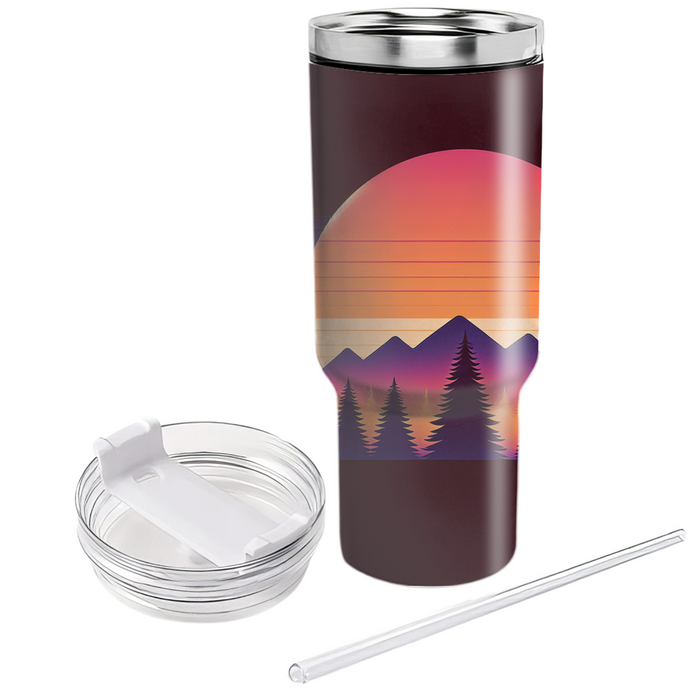 Sunset Silhouette  Custom Tumblers