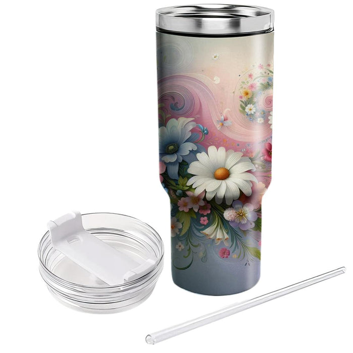 Spring Petal Rain  Decorative Tumblers