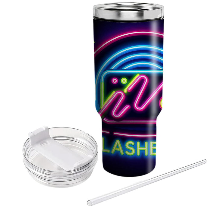 Flashback Neon  Insulated Tumblers