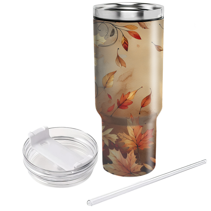 Autumn Whimsy  Personalized Tumblers