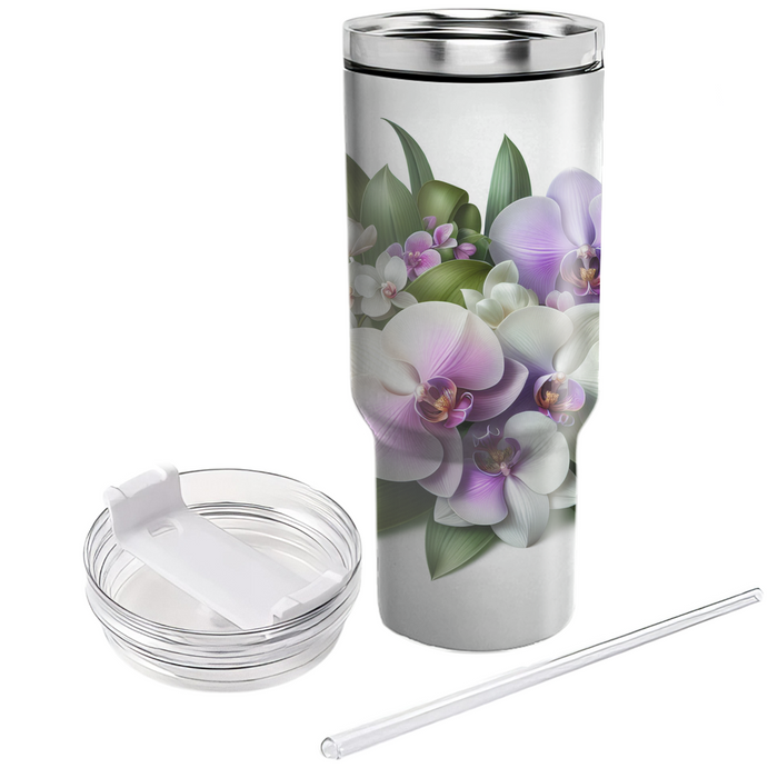 Serene Orchid Oasis  Custom Tumblers