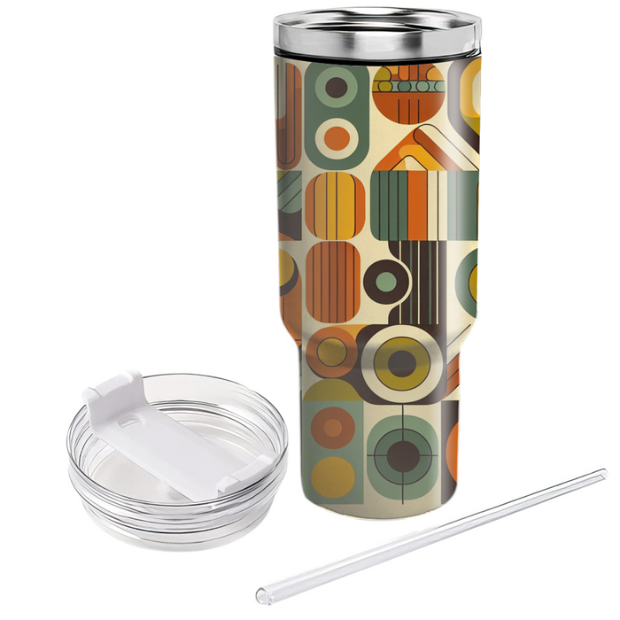 Groovy Geometric Patterns  Unique Tumblers