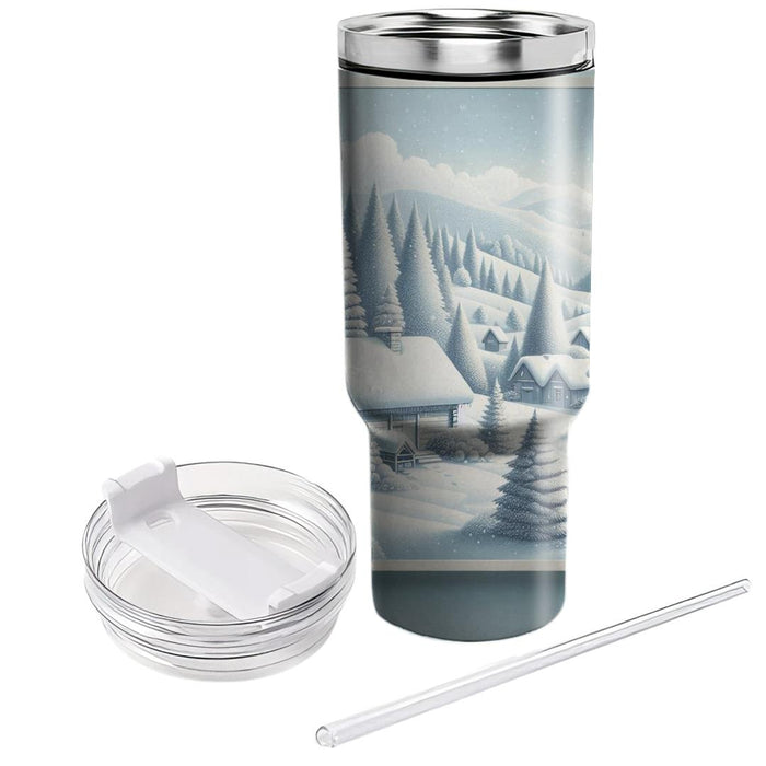 Winter Nordic Harmony  Travel Tumblers