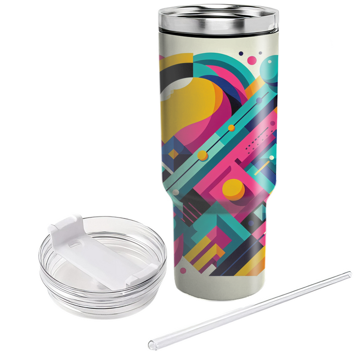 Vivid Geometric Patterns  Tumblers For Gifts