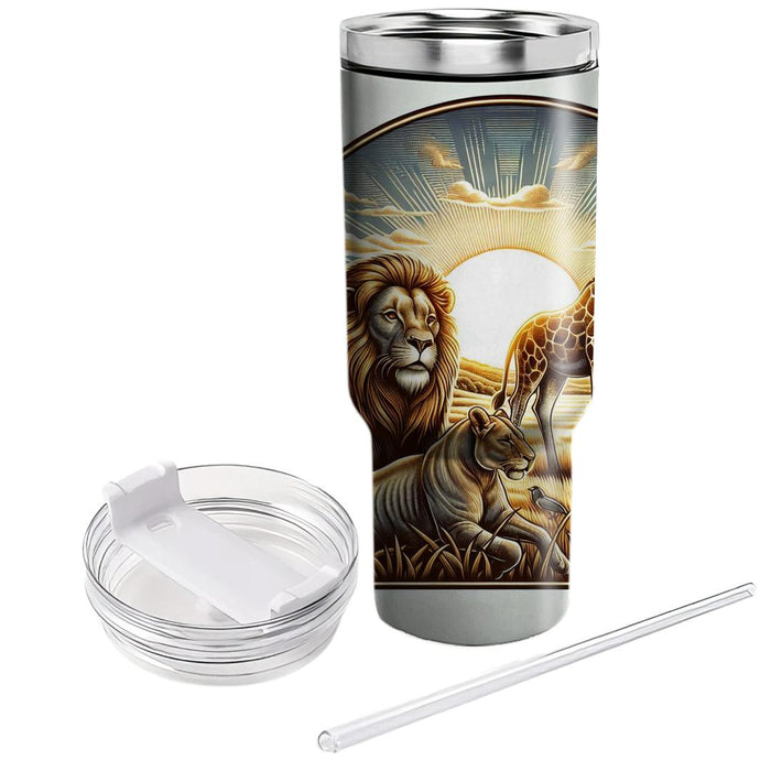 Wild Safari Journey  Travel Tumblers