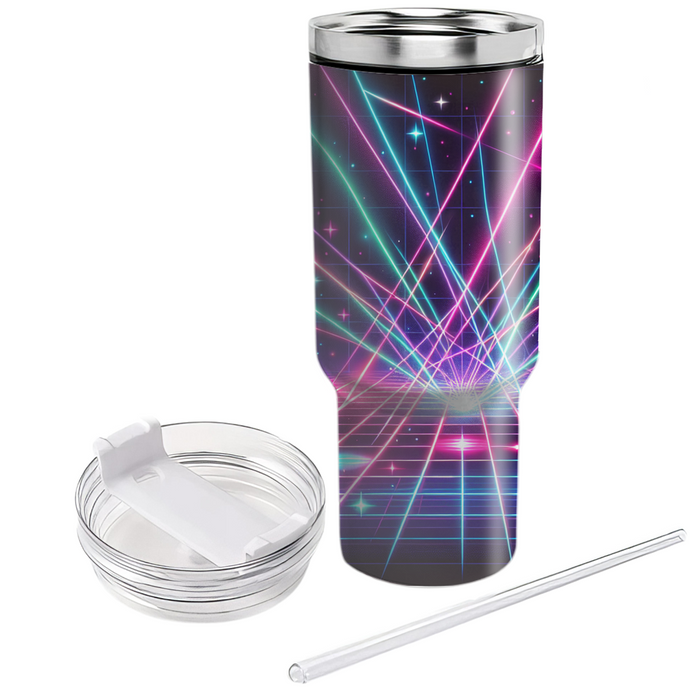 Retro Laser  Tumbler Cups