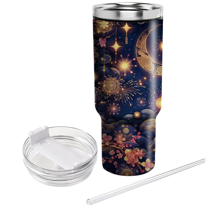 Starlit Revelry - Lunar New Year  Tumbler Cups