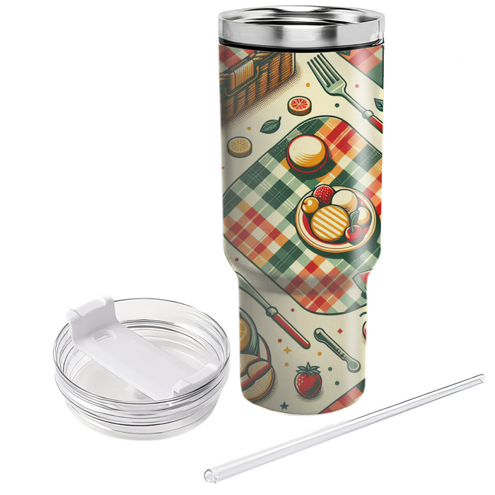 Retro Picnic Patterns  Unique Tumblers