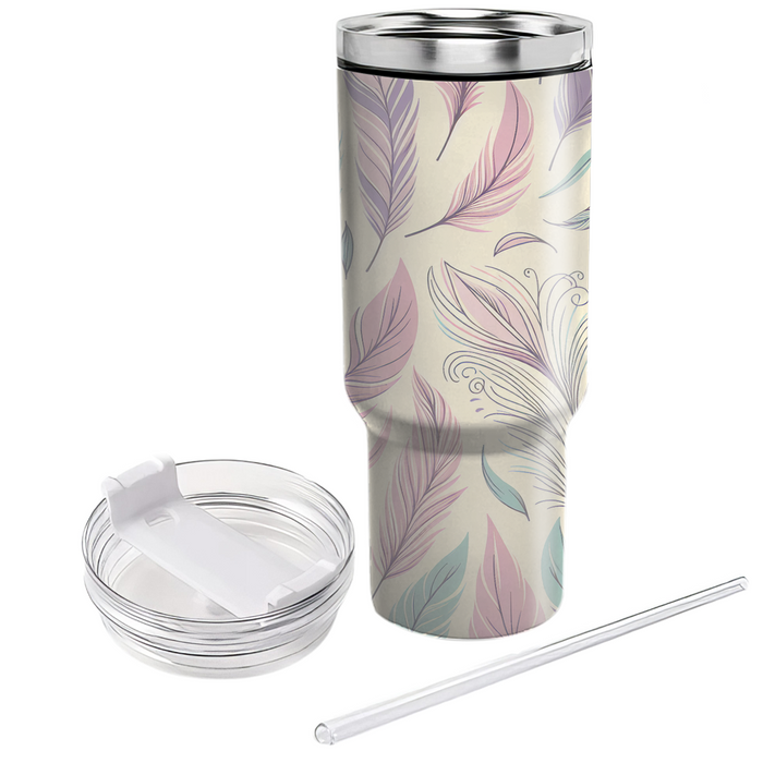 Boho Chic Feather Dreams  Custom Tumblers