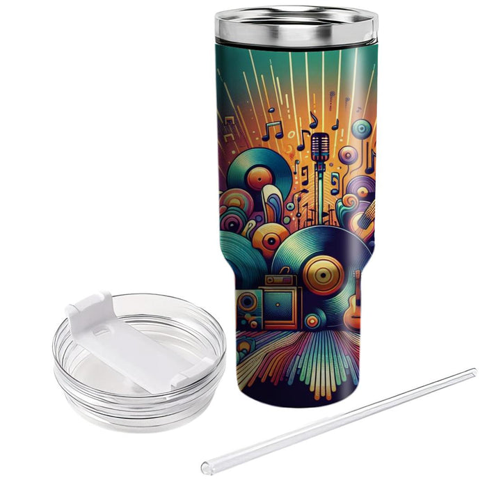 Retro Jamboree - Music Festival  Custom Tumblers