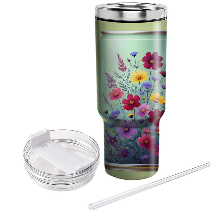 Wildflower Wonderland  Tumbler Cups