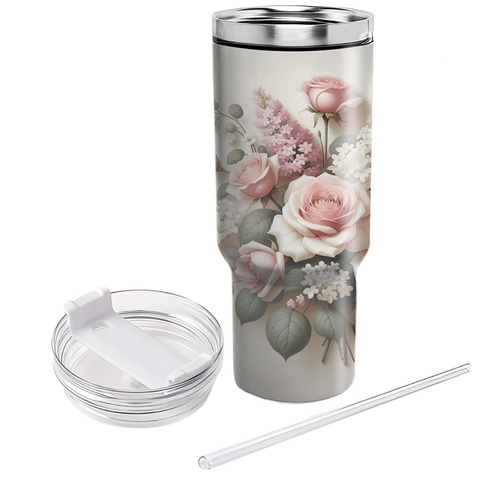 Timeless Floral Bliss  Travel Tumblers