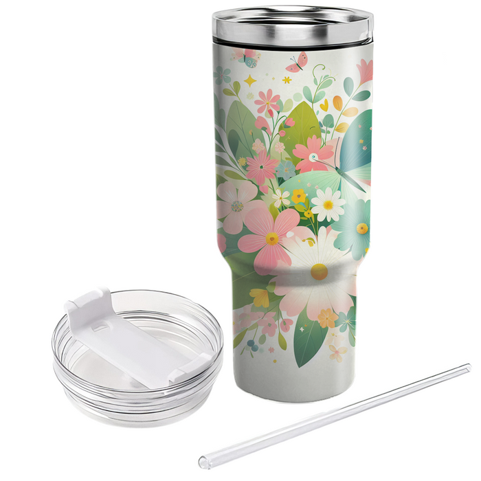 Blossoms Of Spring - Spring Festival  Custom Tumblers