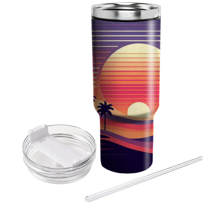 Sunset Fade Radiance  Custom Tumblers