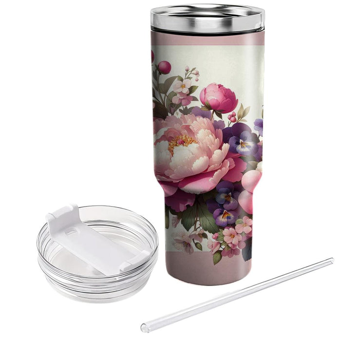 Spring Flourish  Decorative Tumblers