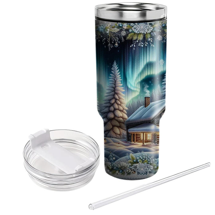 Winter Nordic Nights  Decorative Tumblers