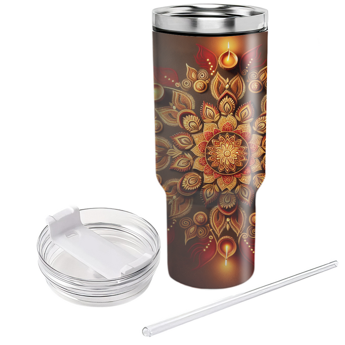 Glimmering Diwali - A Festival Of Lights  Travel Tumblers