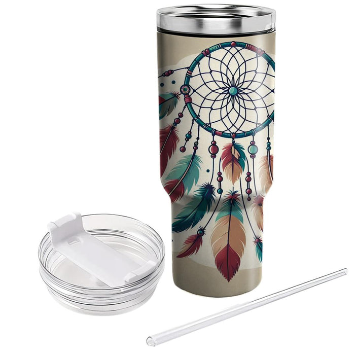 Bohemian Dream Catcher  Personalized Tumblers