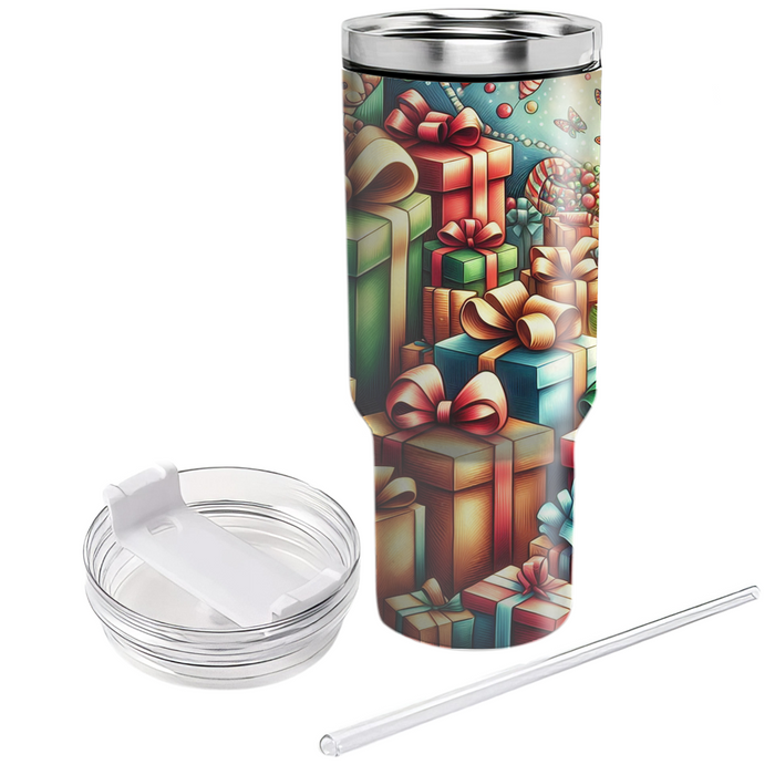 Gleeful Gifts - Holiday Celebration  Tumbler Cups