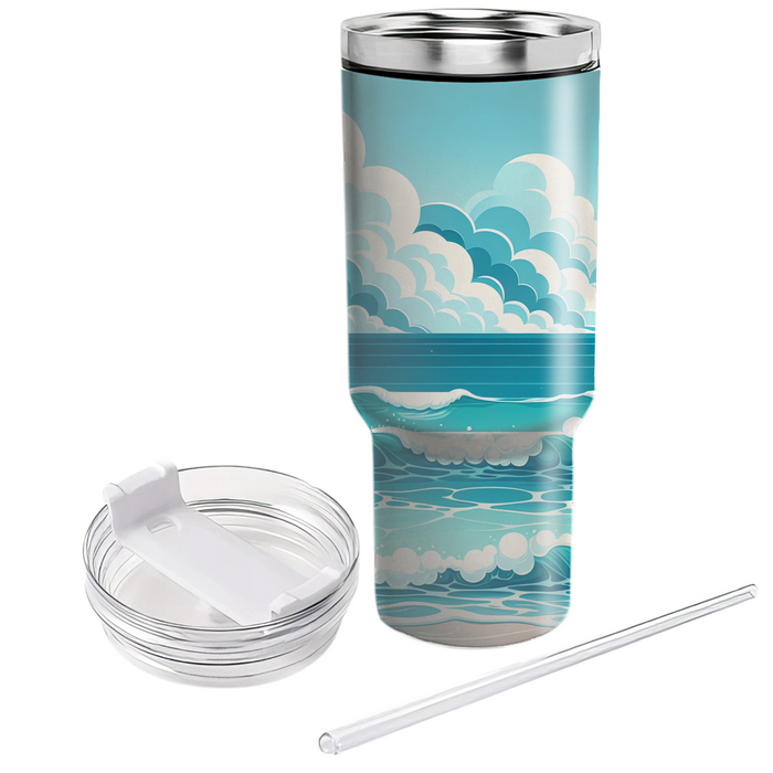 Ocean Breeze  Custom Tumblers