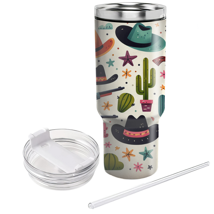 Wild West Adventure  Tumblers With Lids