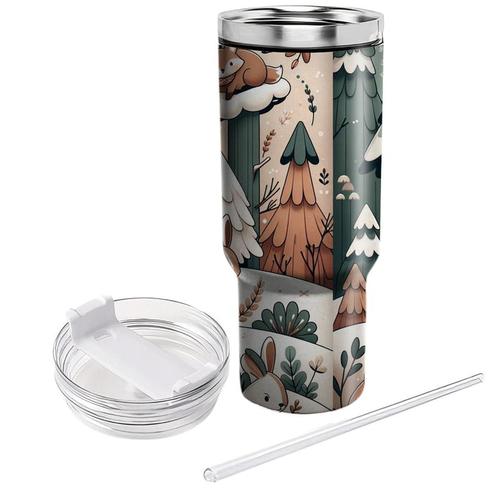 Winter Woodland Charm  Tumblers For Gifts