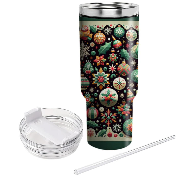 Winter Celebration Cheer  Decorative Tumblers