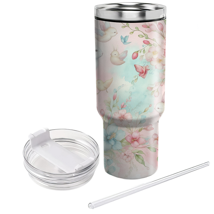 Whimsical Spring Festival - A Dreamlike Celebration  Travel Tumblers