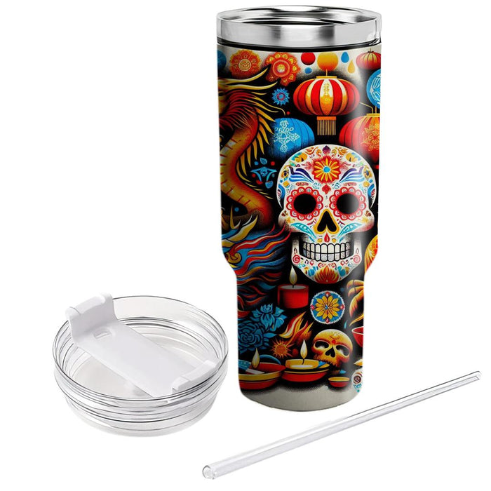 Vibrant Unity - World Festival  Decorative Tumblers