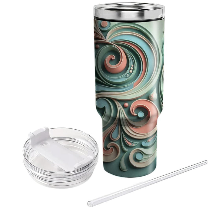 Peaceful Paisley  Unique Tumblers