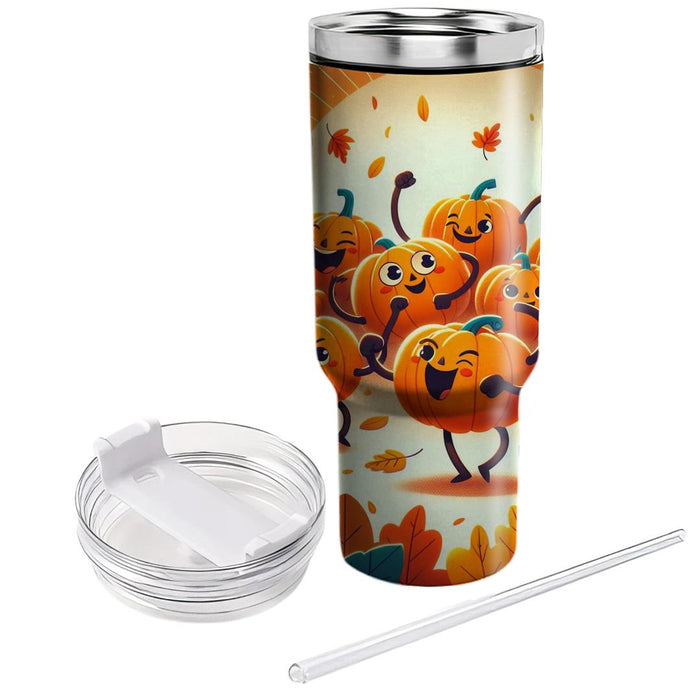 The Great Pumpkin Dance - Harvest Festival  Custom Tumblers