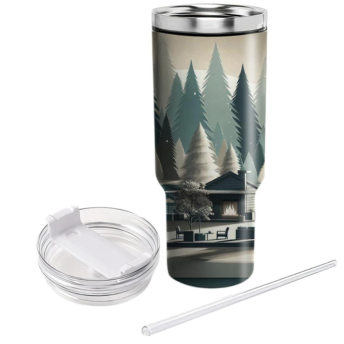 Winter Forest Retreat  Tumblers For Gifts