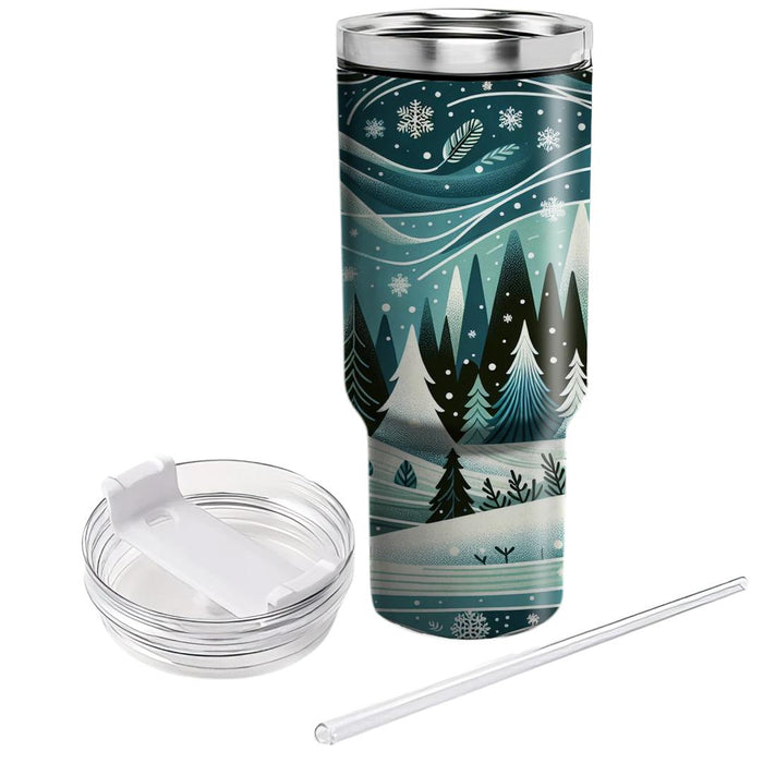 Winter Forest Whispers  Custom Tumblers