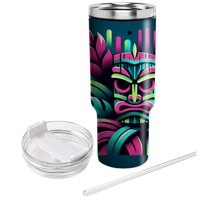 Techno Tiki Oasis Travel Tumblers