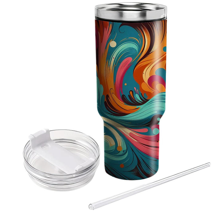 Abstract Soul Fusion  Custom Tumblers