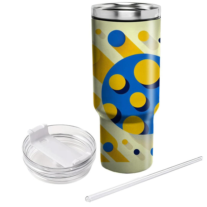 Bold Polka Dot Rhythm  Insulated Tumblers