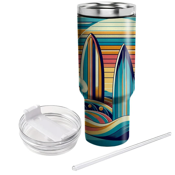 Vintage Surf Safari  Travel Tumblers