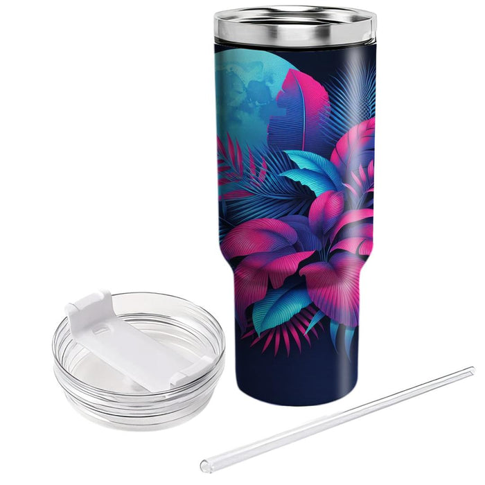 Tropical Neon Night  Tumblers For Gifts