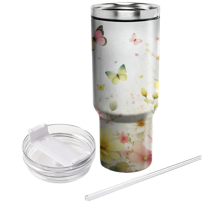 Springtime Whimsy  Tumblers With Lids