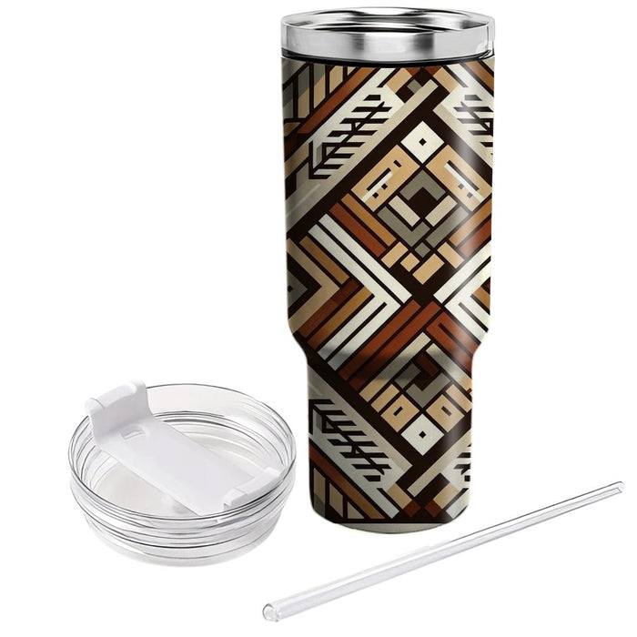 Woven Texture  Personalized Tumblers