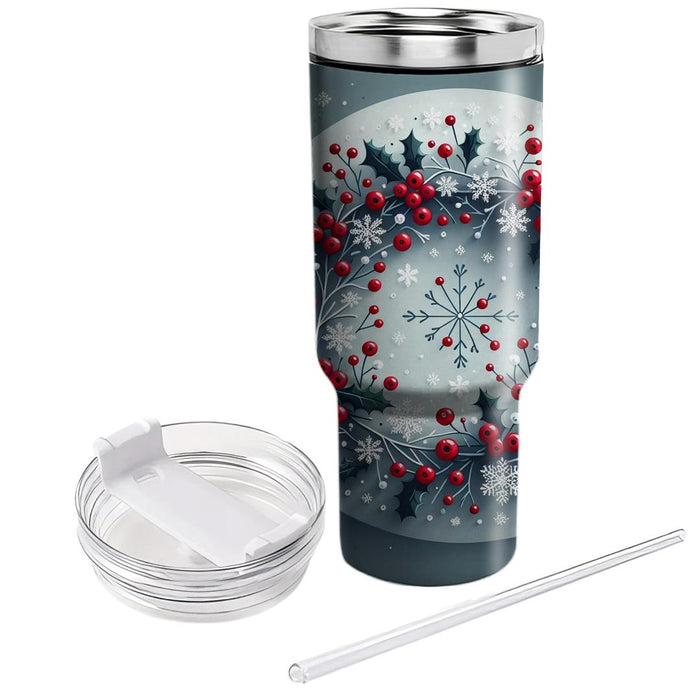 Winterberry Charm  Unique Tumblers