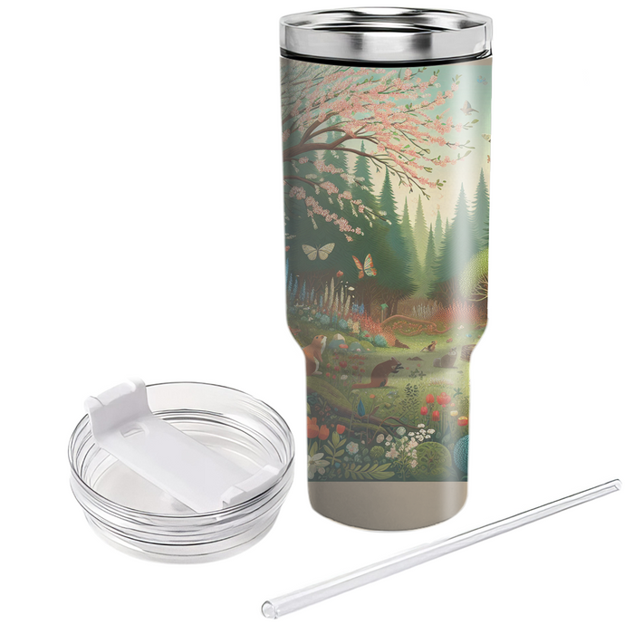 Spring Woodland Awakening  Custom Tumblers