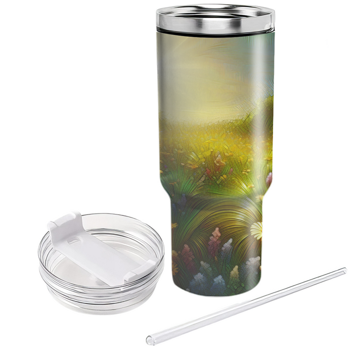 Sunlit Meadow  Travel Tumblers