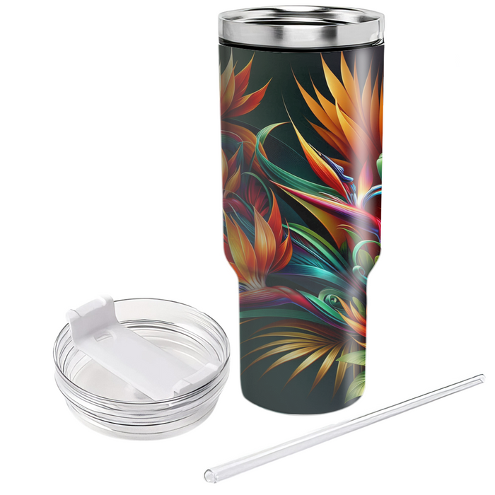 Floral Fantasy  Travel Tumblers