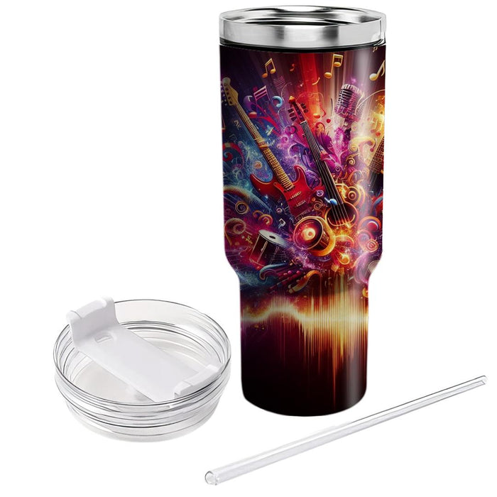 Urban Rhythms - Music Festival  Custom Tumblers