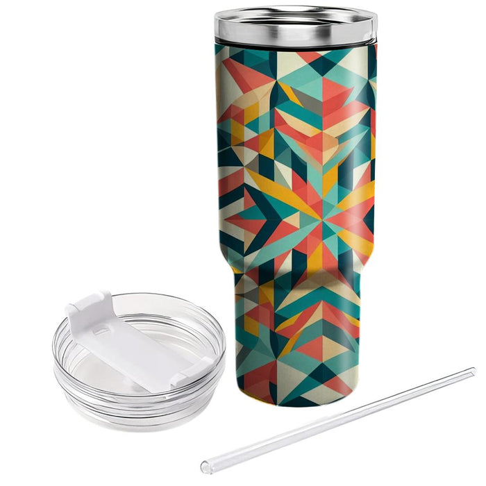 Vivid Triangle  Custom Tumblers